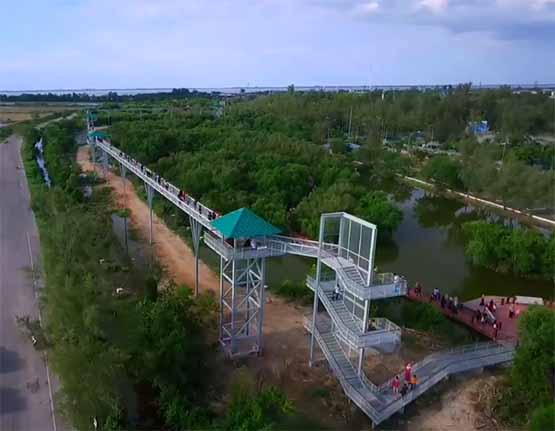 Skywalk Pattani จังหวัดปัตตานี