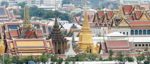 วัดพระศรีรัตนศาสดาราม หรือวัดพระแก้ว จ.กรุงเทพฯ