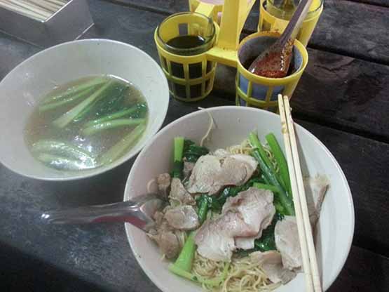 บะหมี่จับกัง เยาวราช จ.กรุงเทพฯ