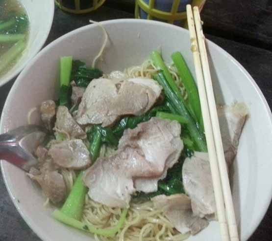 บะหมี่จับกัง เยาวราช จ.กรุงเทพฯ