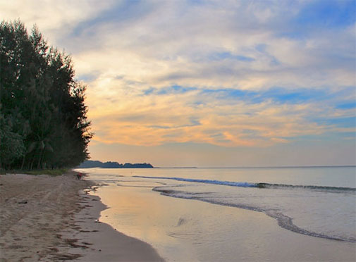 หาดเจ้าหลาว จังหวัดจันทบุรี