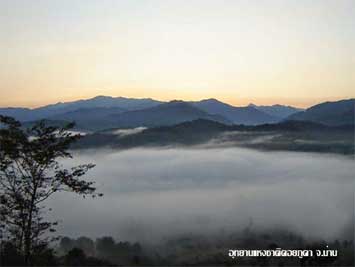 อุทยานแห่งชาติดอยภูคา จังหวัดน่าน 