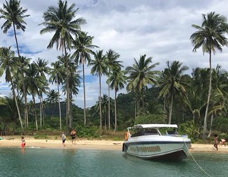 หาดหวายแฉก เกาะช้าง จังหวัดตราด