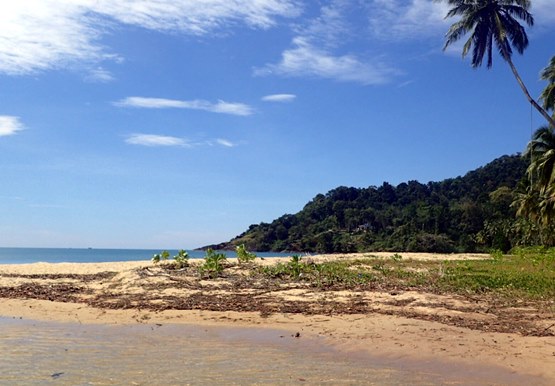 หาดหวายแฉก เกาะช้าง จังหวัดตราด