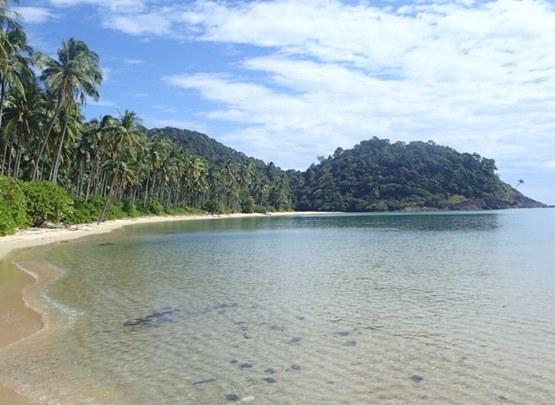 หาดหวายแฉก เกาะช้าง จังหวัดตราด