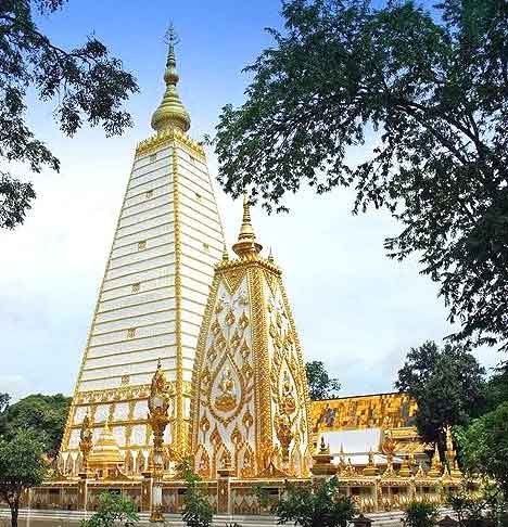 วัดพระธาตุหนองบัว จังหวัดอุบลราชธานี